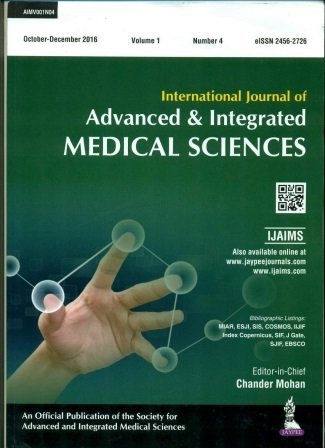 International Journal of Advances in Medical Sciences cover